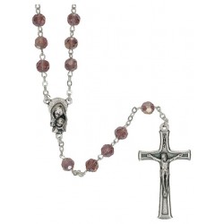 Rosary crystal  Amethyst Jewel