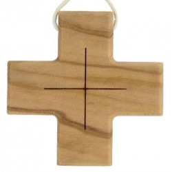 Cross on cord  47 x 47 mm...