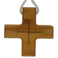 Cross on cord  33 x 33 mm...