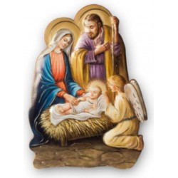 car magnet plate Nativity