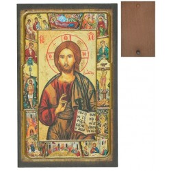 Icon  12 X 7.5 cm  Pantocrator