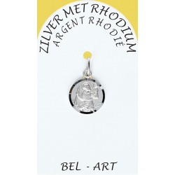 Rhodium Silver Medal  St...