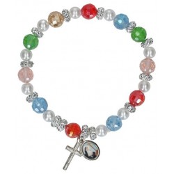 Armband op elastiek Cristal...