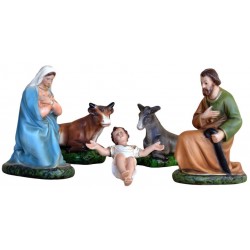 Crèche de Noël en résine...