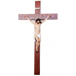 Wall Cross 80 x 43 cm wood...
