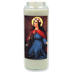 9 days candle in glas /...