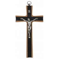 Kruisbeeld 15 cm Hout