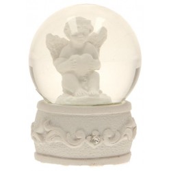 Boule de neige - Ange - H 5 cm