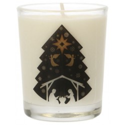 Glass candle 65 x 50 mm...