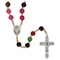 Chapelet s/corde Agate et...