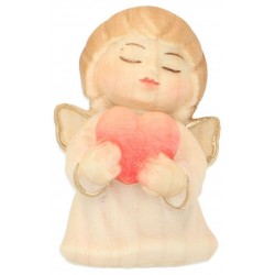 Angel with heart 4 Cm Color