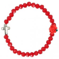 Elastic bracelet red