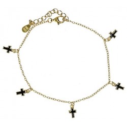 Goud plated bracelet with...