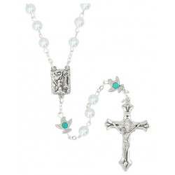 Rosary white pater dove