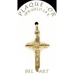 Cross Plated Gold  30 x 20 mm