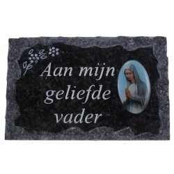 Plaque Cimetiere Aan Mijn...