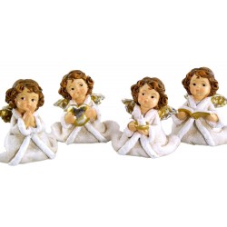 Lot de 4 - Ange de Noël 7...