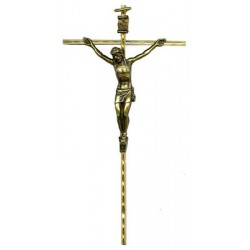 Wall Cross  15 cm  Brass...