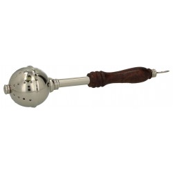 Goupillon argenté/bois - L...