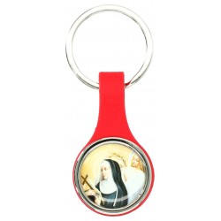 Key ring  St Rita / Rubber...