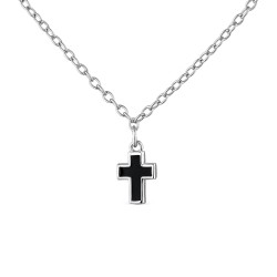 Chaine en argent rhodié...