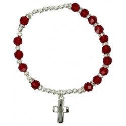 Elastic bracelet glass