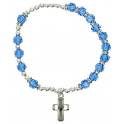 Elastic bracelet glass