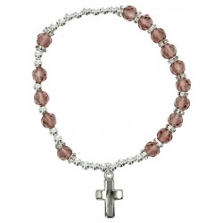 Elastic bracelet glass