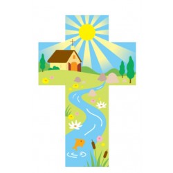 Wallwater Wall Cross 15 cm