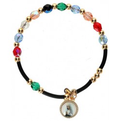 Bracelet multicolore / doré...