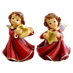 Set of 4 - Red Christmas...