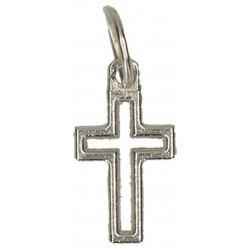 Cross  15 mm  Nickel Metal