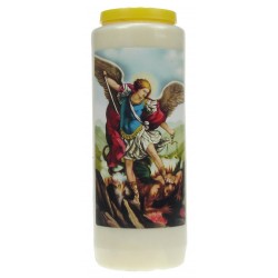 9 days candle / white / St...