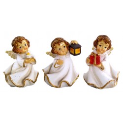 Set van 6 - Kerstengel 5 cm...