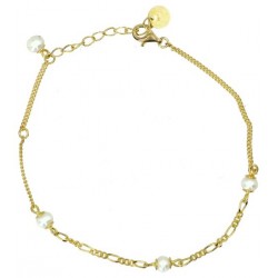 Zilver armband met parels