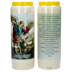 9 days candle / white / St...