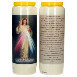 9 days candle / white /...