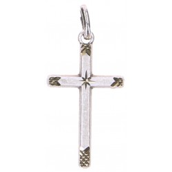 Cross 22 x 14 mm  Silver...