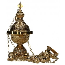 Wierookbrander verguld - H...