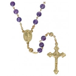 Amethyst rosary
