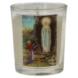 Glass candle 65 x 50 mm Our...