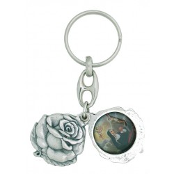 Porte-Clefs Rose Ste Rita -...