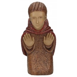 Opgetogen herder geknield -...