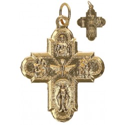 Kruisje Versch. Heiligen -...