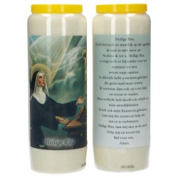 Noveenkaars / wit / H Rita...