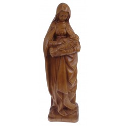 Beeld 30 Cm Maria Lichtbruin