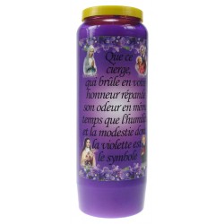 Noveenkaars / paars /...