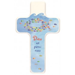 wall cross White 18 Cm God...