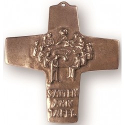 Croix Murale Bronze   10 Cm...