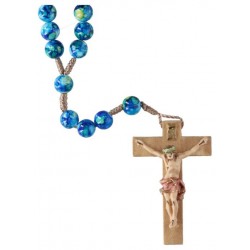 Wooden Rosary On Cord L35...